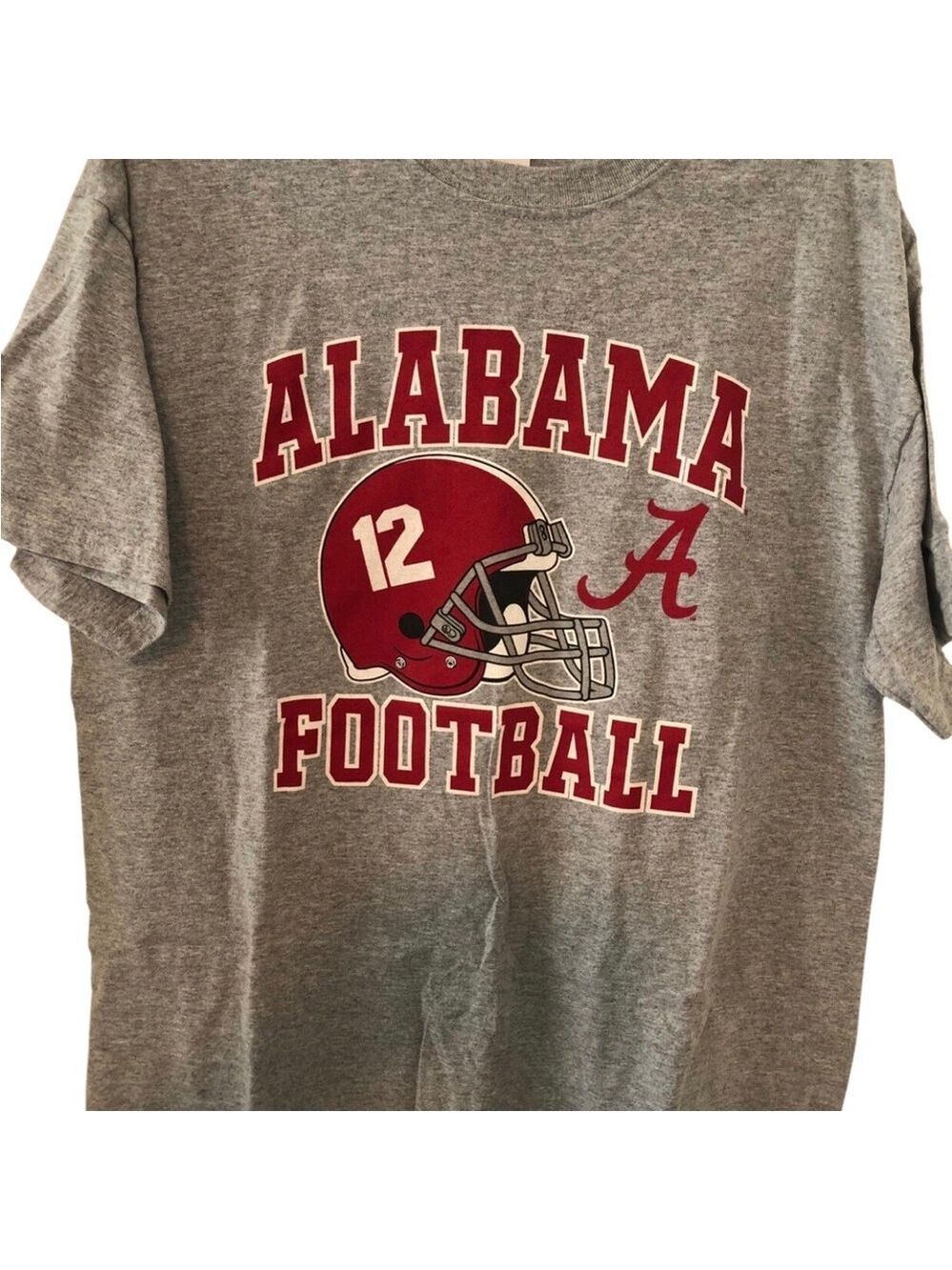 Alabama Football Roll Tide with Crimson ‘Bama Football Graphics Tee Shirt